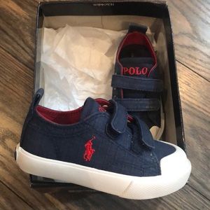 New Polo Ralph Lauren toddler boy sneakers size 5